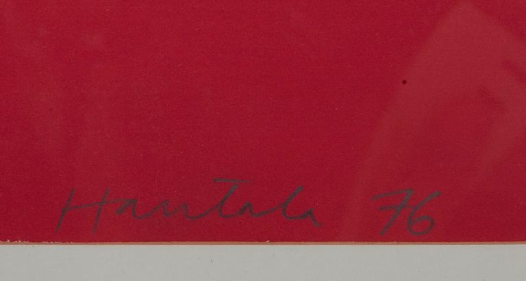 JORMA HAUTALA, serigrafi, numrerad 9/35, signerad och daterad -76.