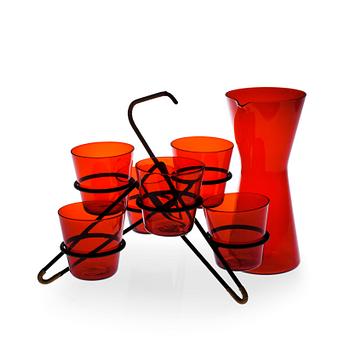 131. Kaj Franck, A JUICE GLASS SET.