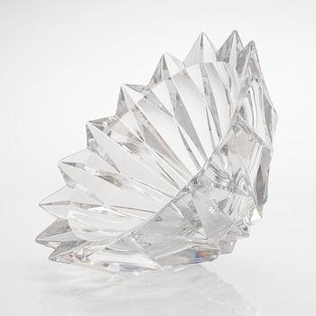 Aimo Okkolin, A 'Water lily' bowl, signed Aimo Okkolin Riihimäen Lasi Oy.