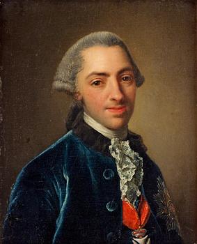 372. Georg David Matthieu Tillskriven, Man med orden och kraschan.