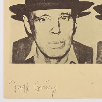 Andy Warhol, "Josef Beuys".