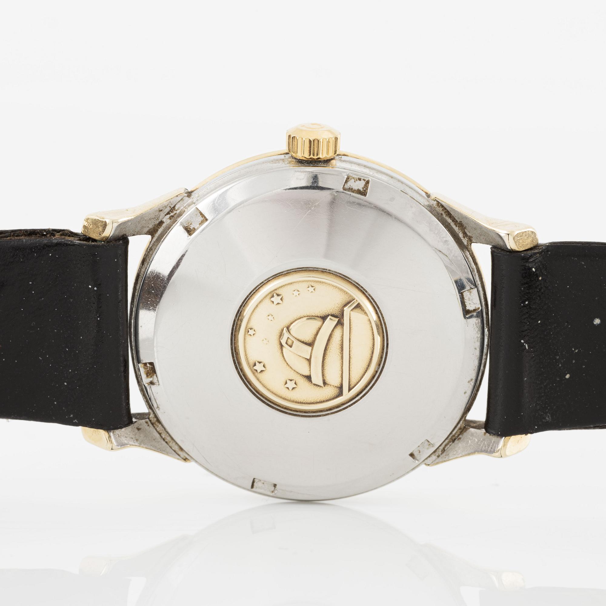 Omega, Constellation, "Pie-Pan", armbandsur, 34 mm.