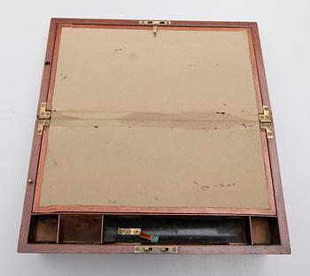 SKRIVSCHATULL, England, 1800-tal.