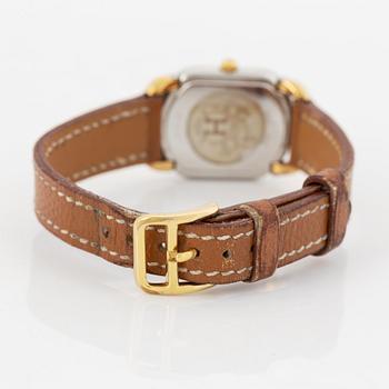 Hermès, Rallye, wristwatch, 20,5 x 24,5 (31) mm.