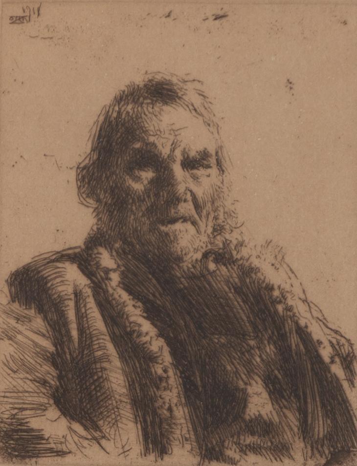 Anders Zorn, "Gammal knekt".