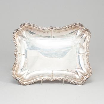 A Swedish early 20th century silver dish, mark of Bernt Erlandsson, Kristianstad 1907.