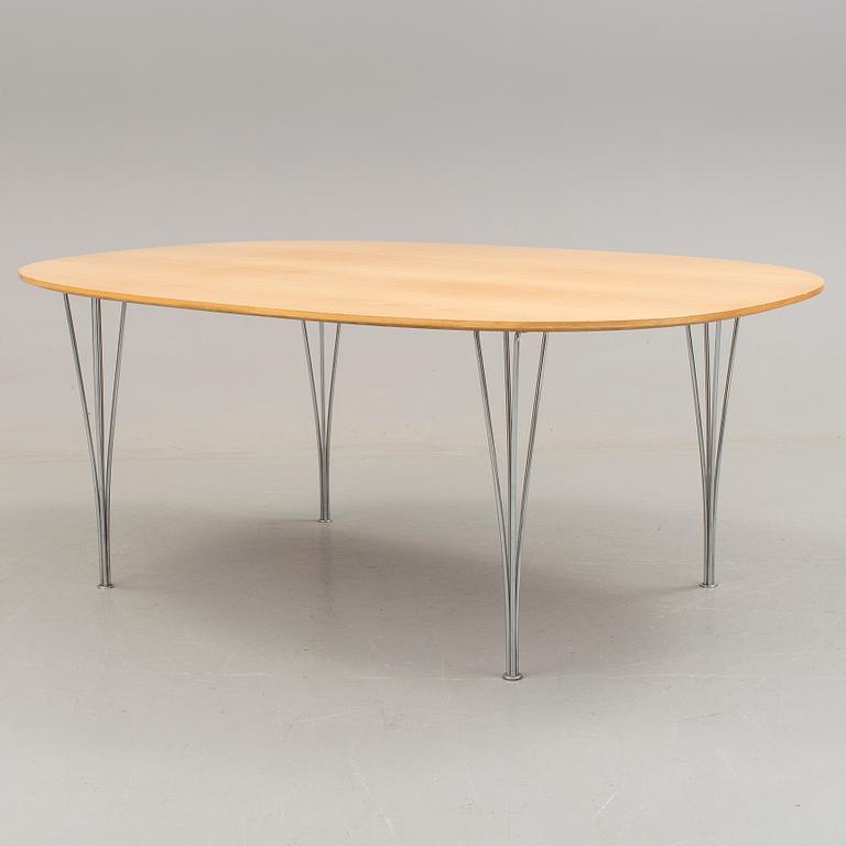 BRUNO MATHSSON och PIET HEIN, bord, "Superellips", Fritz Hansen, Danmark.