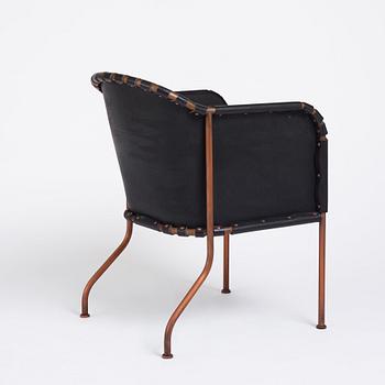 Mats Theselius, a pair of 'Ambassad' easy chairs, Källemo, Sweden, post 1999.