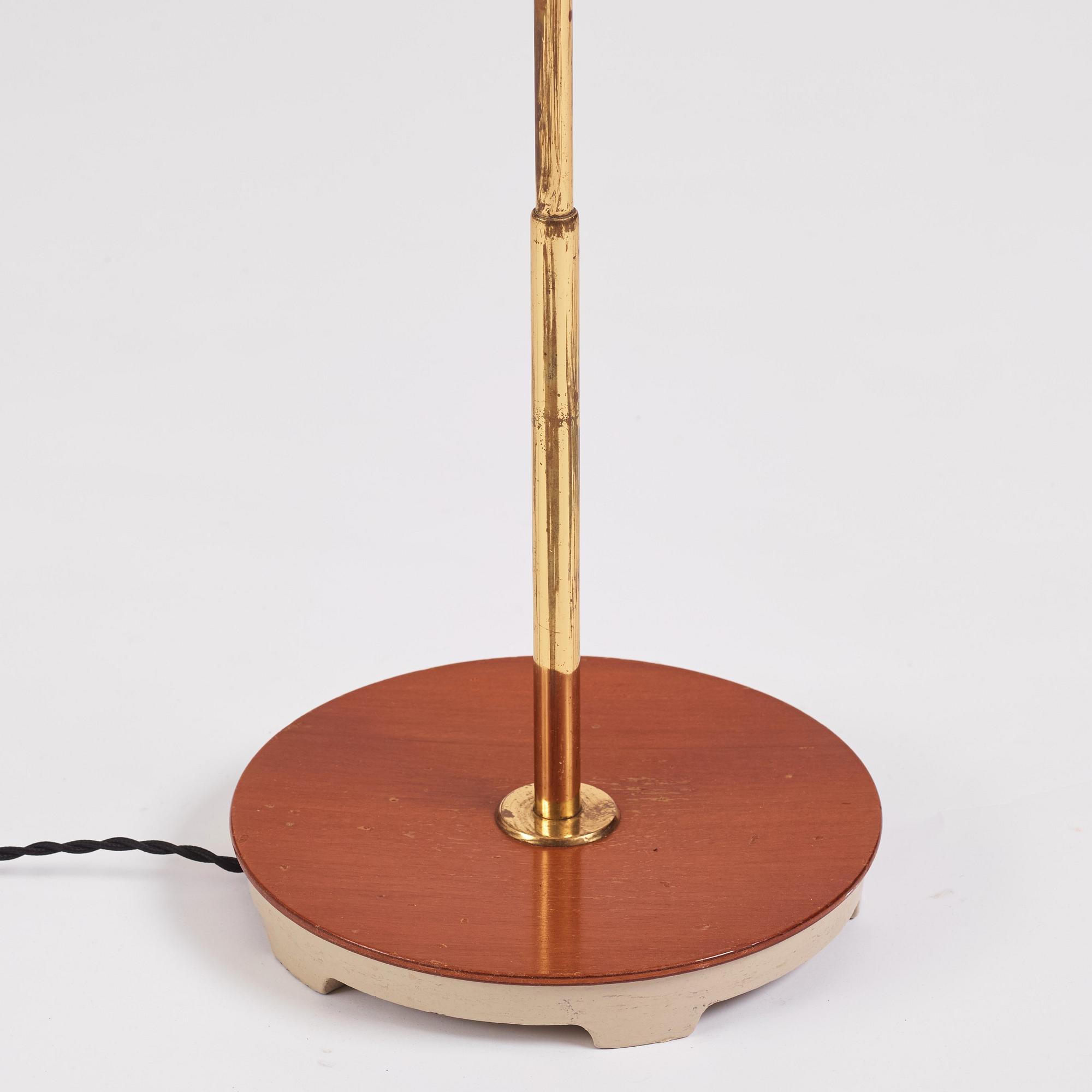 Bertil Brisborg, golvlampa, modell Triva "531-011", Nordiska Kompaniet, 1950-tal.