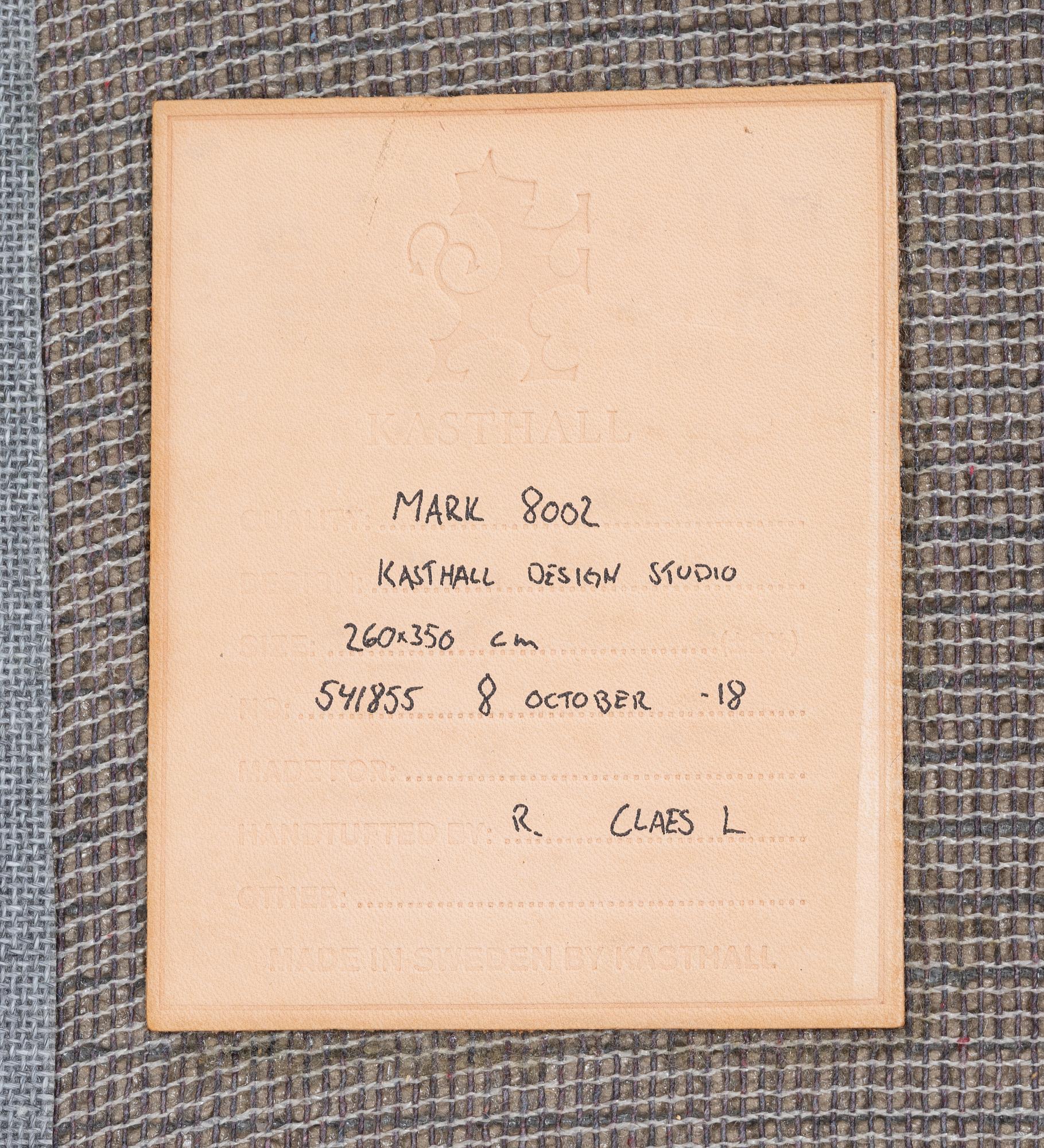 Matta, Kasthall, 260x350 cm.