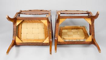 STOLAR, ett par, Ryssland, Biedermeier, 1800-talets första hälft.