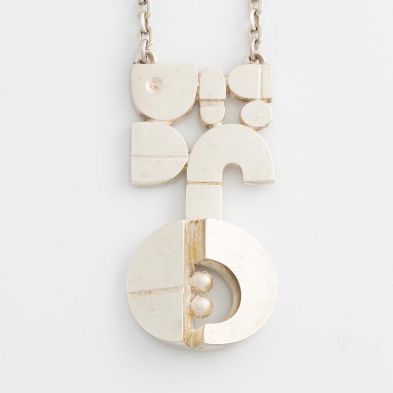 Jorma Laine, collier, silver, Finland.