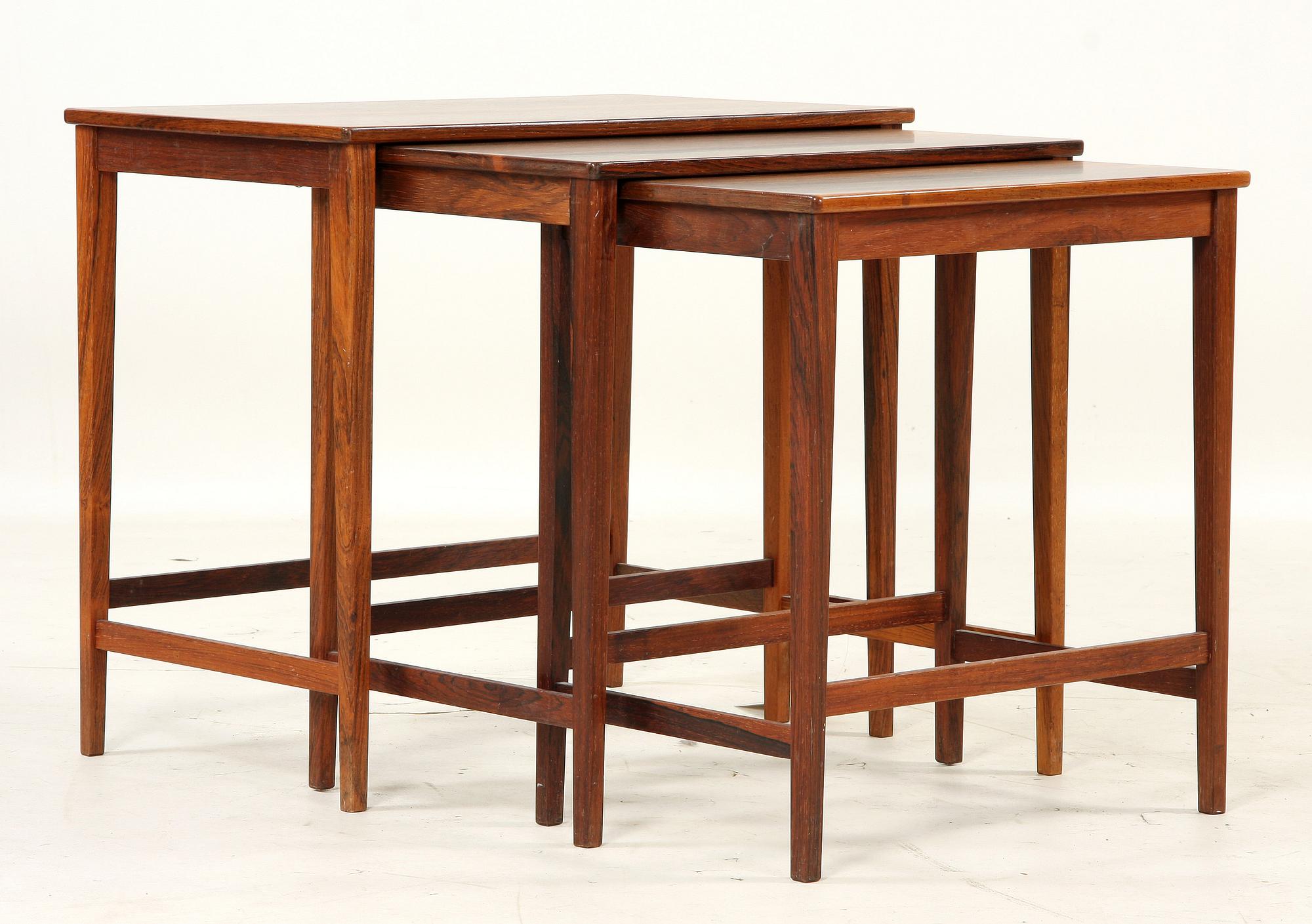 SATSBORD, 3 delar, 1950/60- tal.