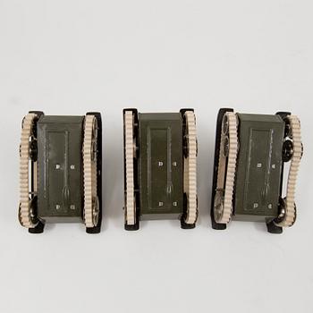 GAMA, 3 stycken stridsvagnar 70/3, Tyskland, 1950-tal.