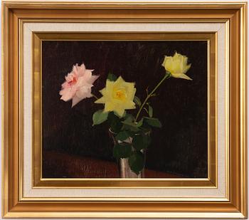 Olle Hjortzberg, Floral still life.