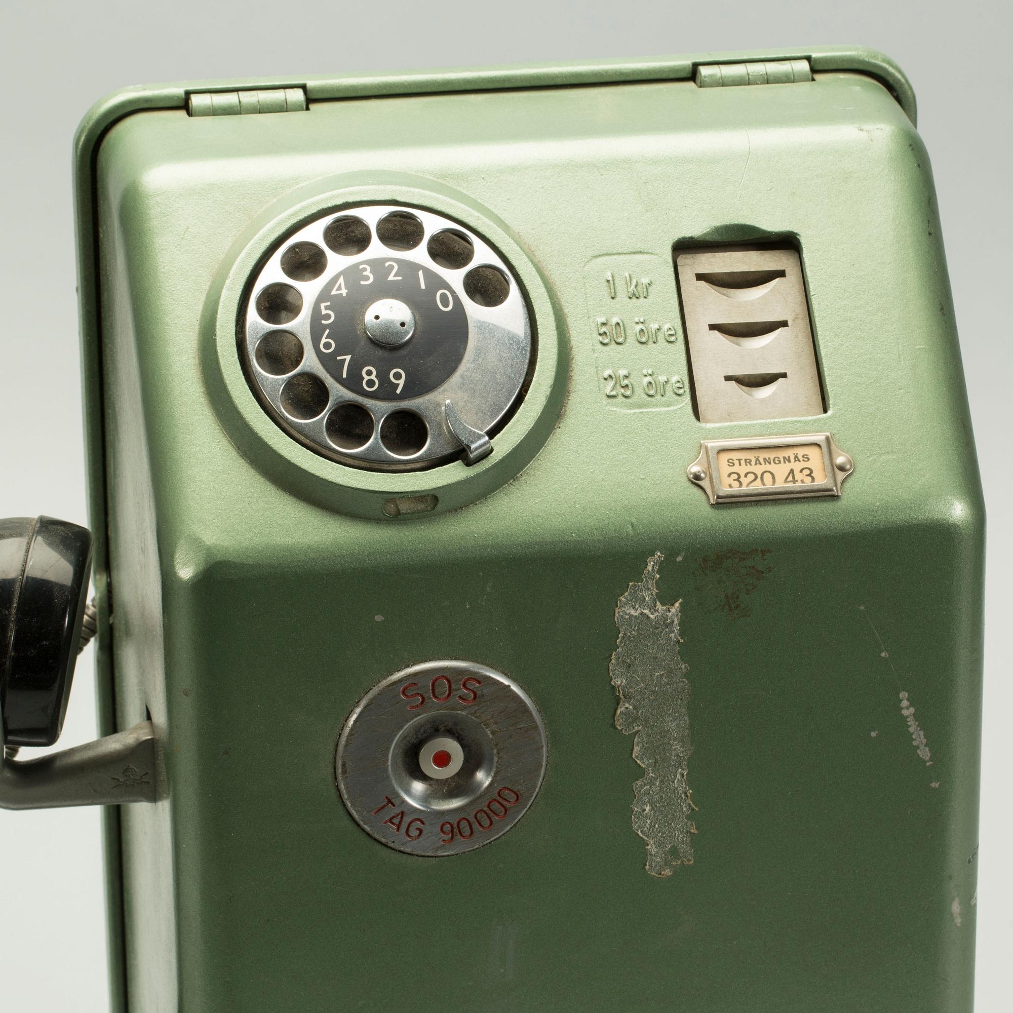 TELEFONAUTOMAT, 1900-talets andra hälft.