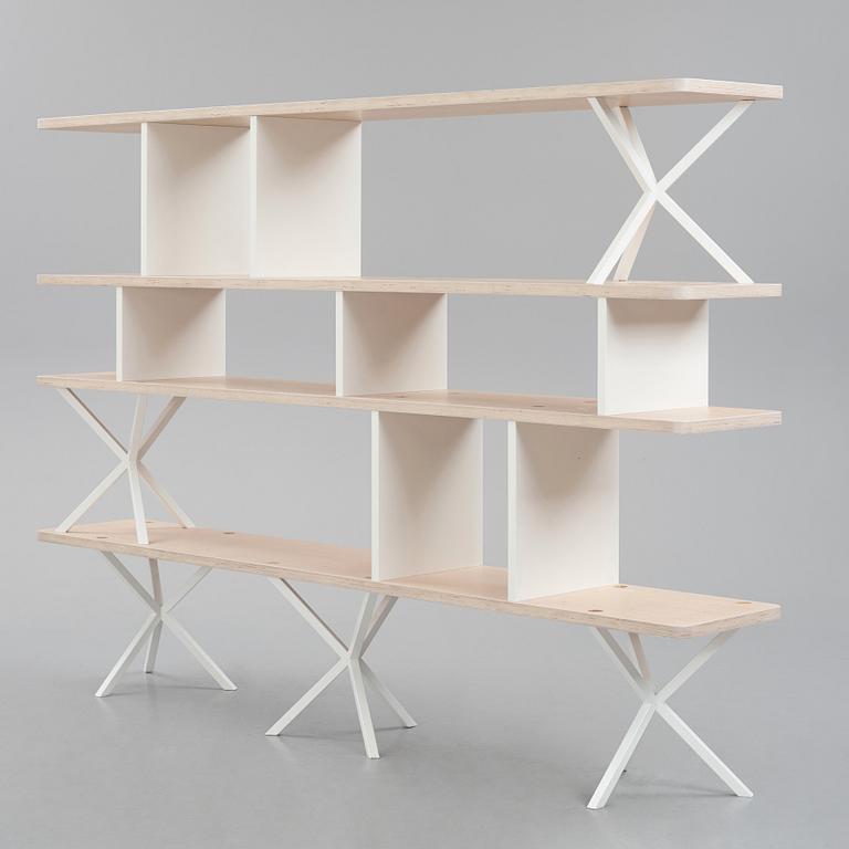 Per Söderberg, bokhylla, specialbeställd "NEB Shelving System", No Early Birds.