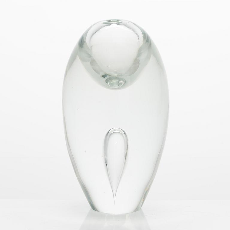 Timo Sarpaneva, a 'Teardrop' sculpture, model 3575, signed Timo Sarpaneva Iittala -55.