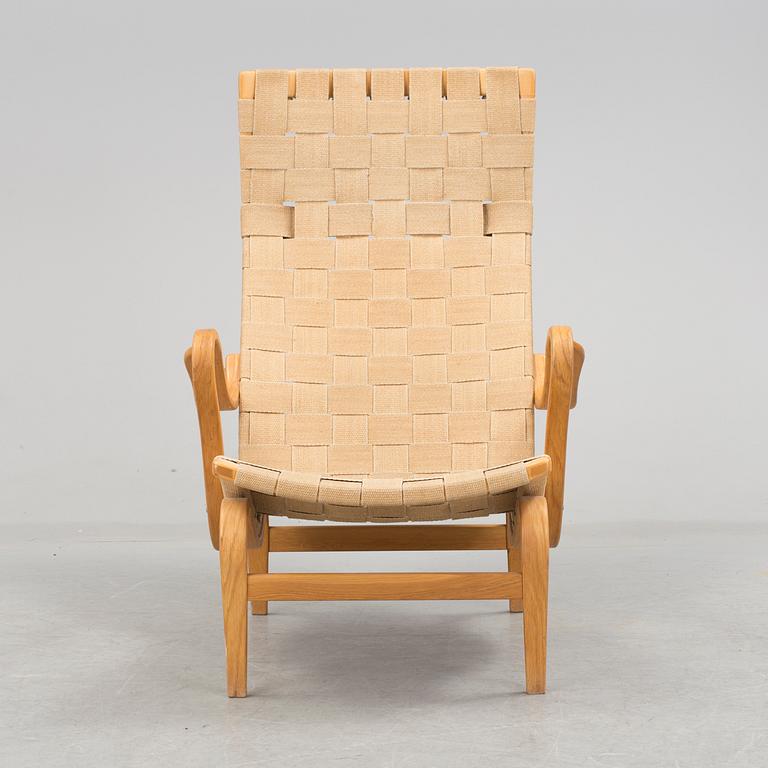 A "Pernilla" easy chair by Bruno Mathsson, Karl Mathsson, 1974.