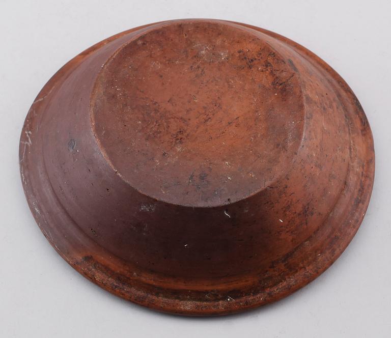 SKÅL, lergods, 1800-tal.