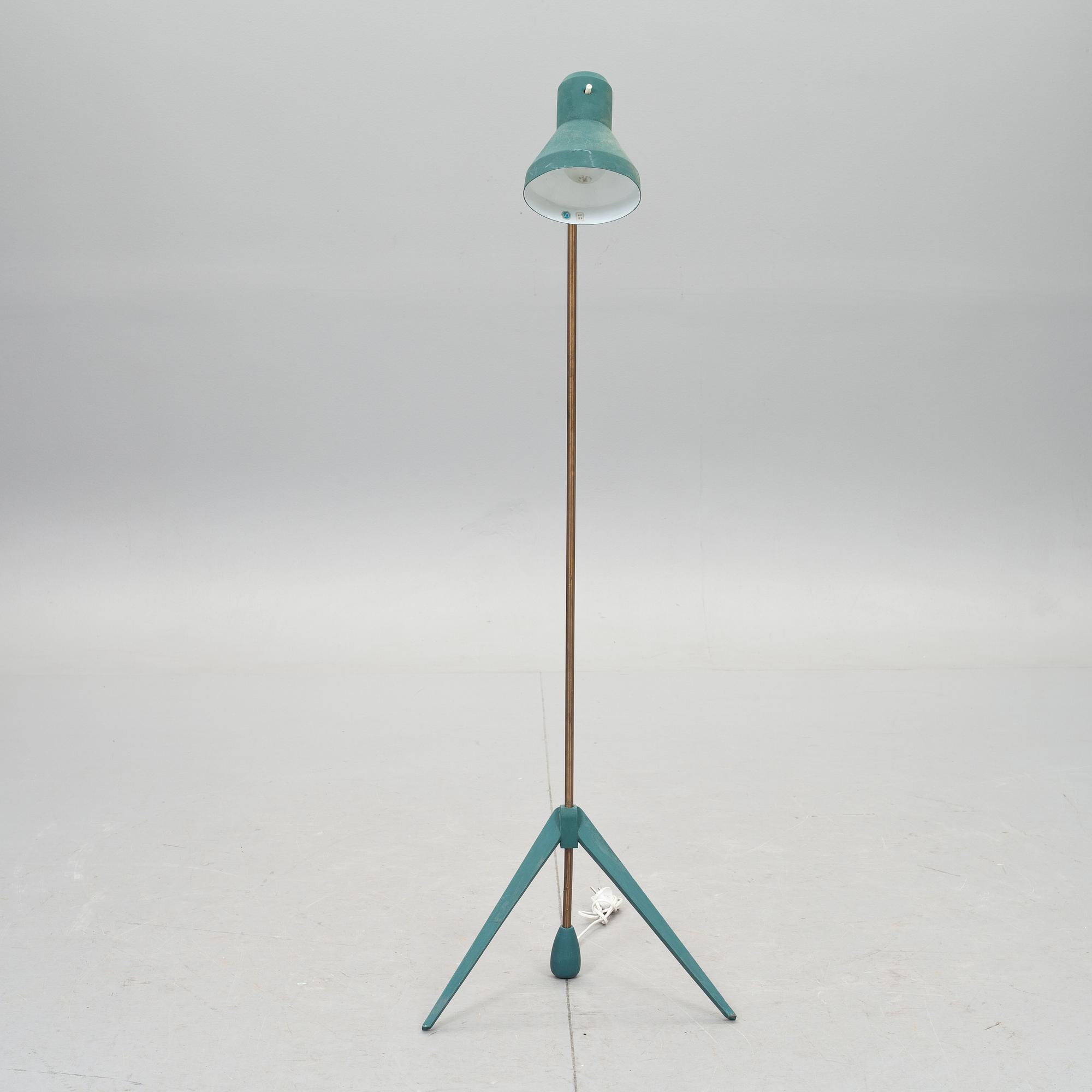 GOLVLAMPA, 1900-talets andra hälft.