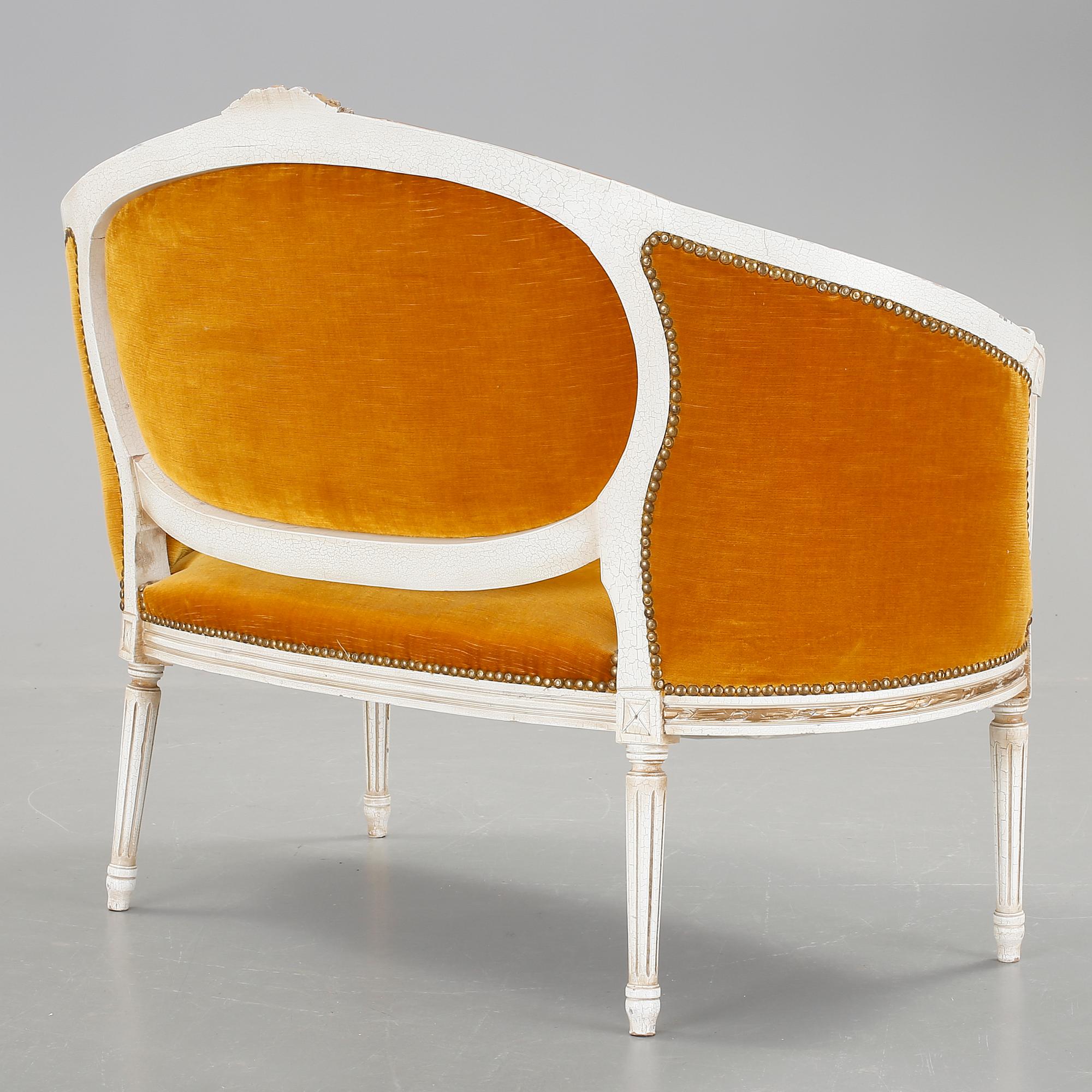 SOFFA, Gustaviansk stil, 1900-talets början.
