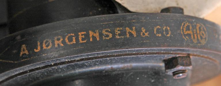 KAFFEKVARN I DISK, A. Jörgensen & Co Köpenhamn. 1900-talets början.