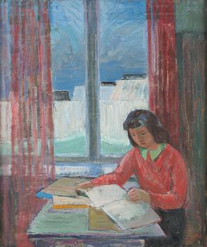 Tove Jansson, "Red Curtains".