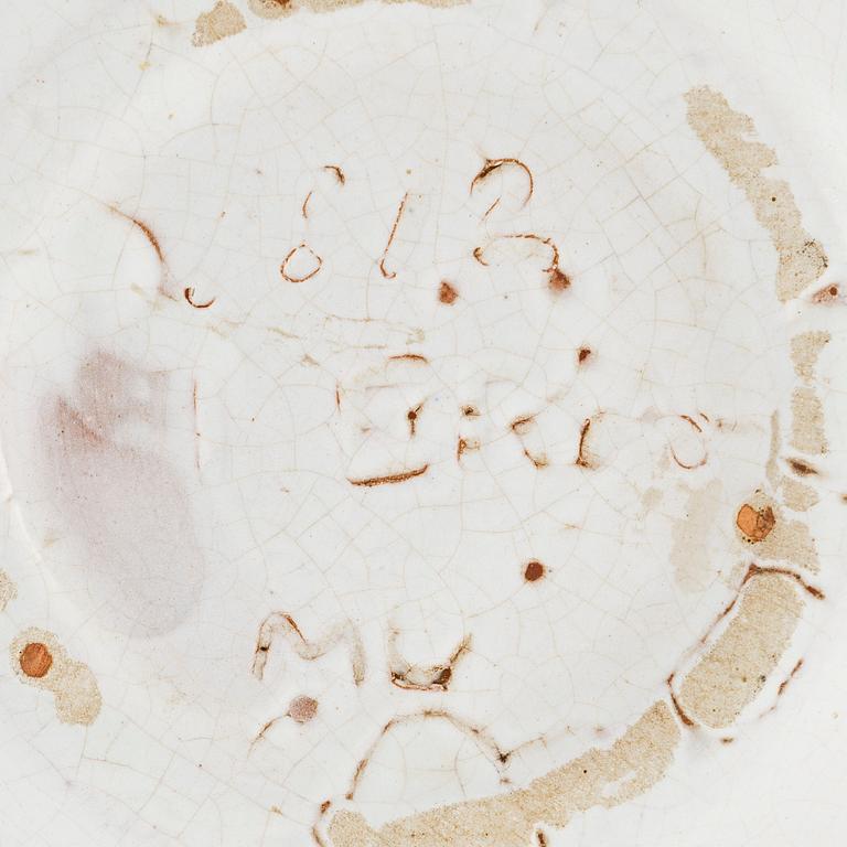 Marita Lybeck, a ceramic vase, model 1812, signed ML KERA.