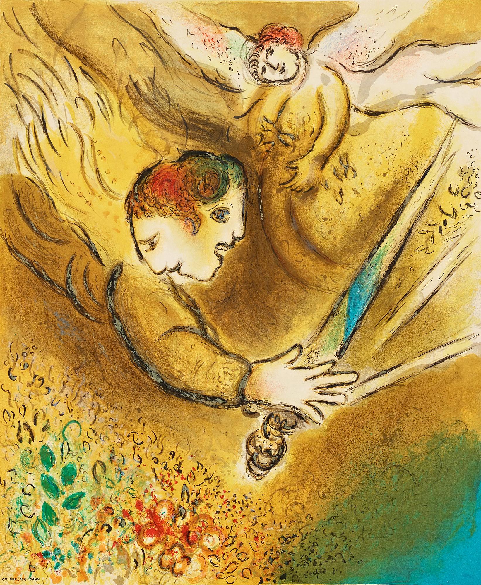 Marc Chagall Efter, "L'Ange du jugement".