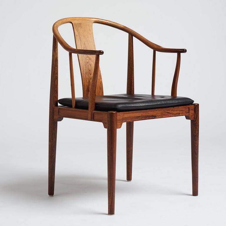 Hans J. Wegner, "Kina-stolen", Fritz Hansen, Danmark 1966.