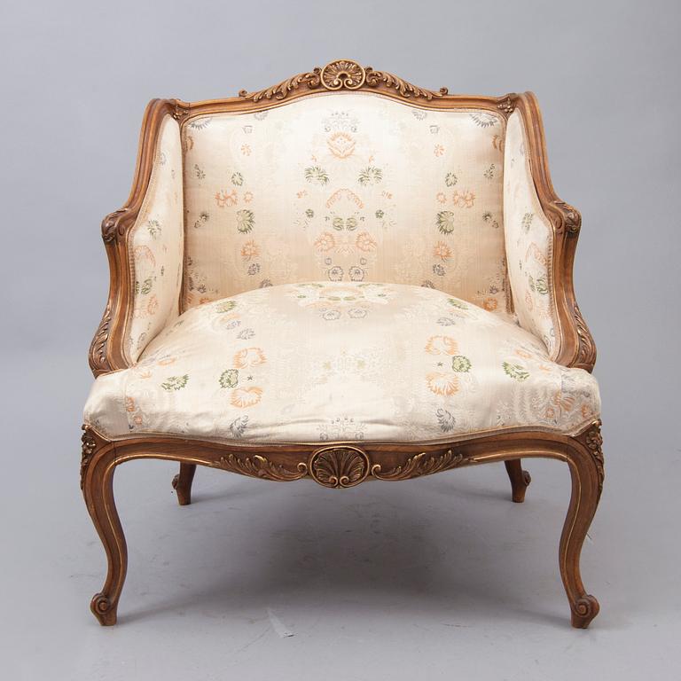 FÅTÖLJ, Louis XV -stil, 1900-talets första hälft.