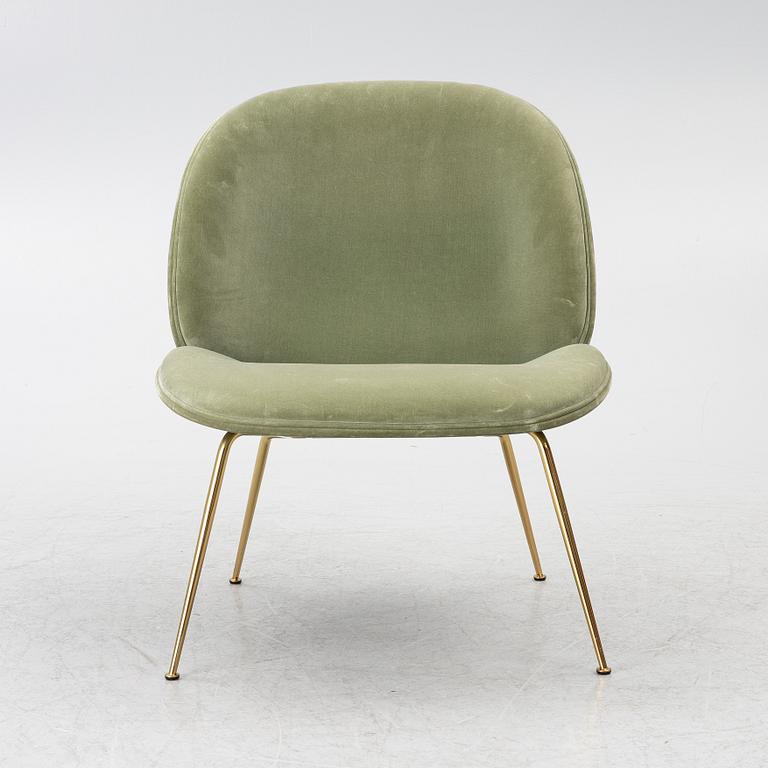 GamFratesi, a 'Beetle Lounge Chair', Gubi, Denmark.