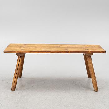 A butcher's bench, 19th century.
