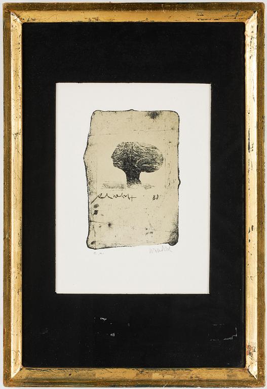 PAUL WUNDERLICH, färglitografier, 2 st, signerade, numrerade 13/100 respektive e.a.
