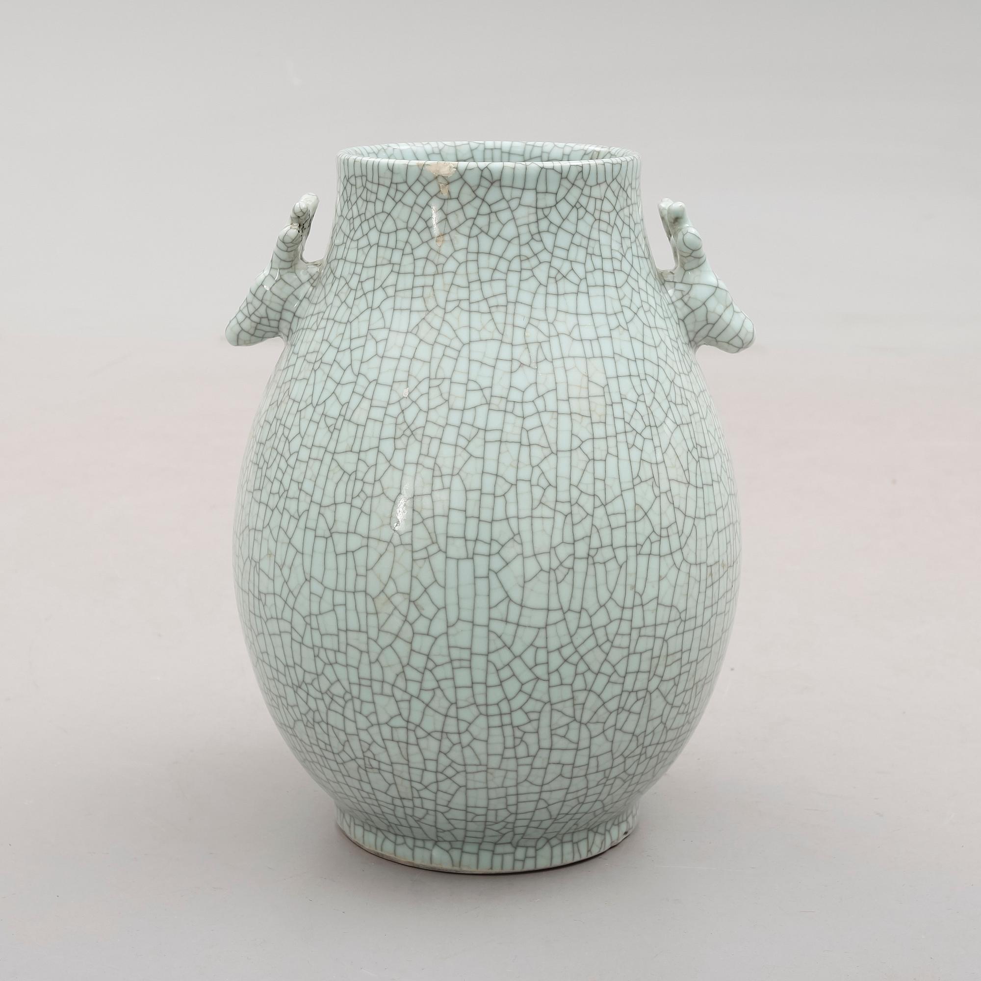 URNA, porslin, Kina, 1900-/2000-tal.