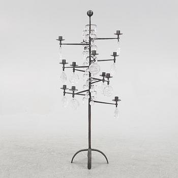 Erik Höglund, golvkandelaber, Boda Smide, 1960-70-tal.