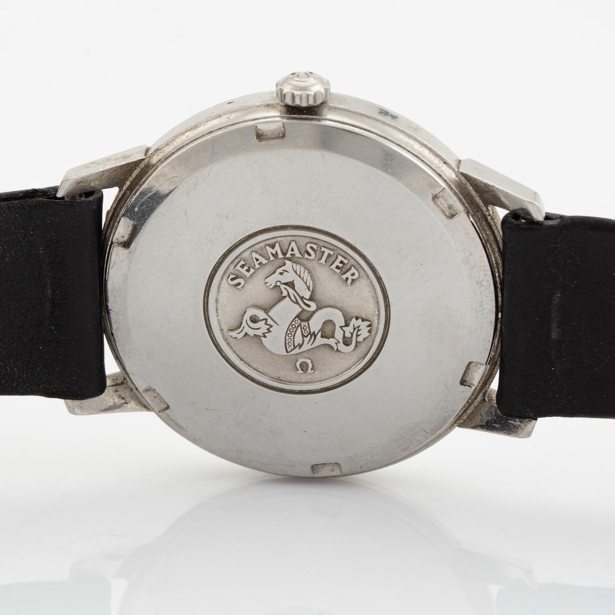 Omega, Seamaster, "Swiss Made T", wristwatch, 34 mm.