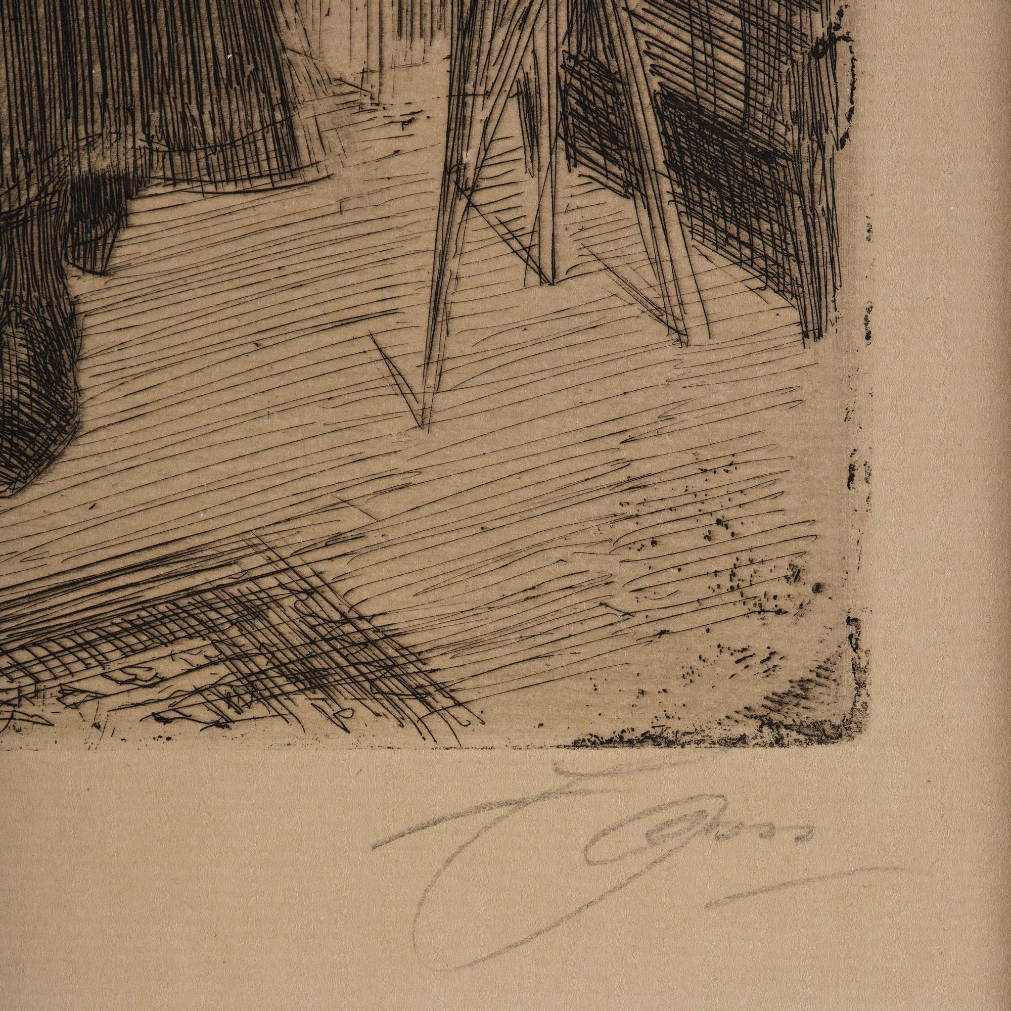 Anders Zorn, "The new maid".