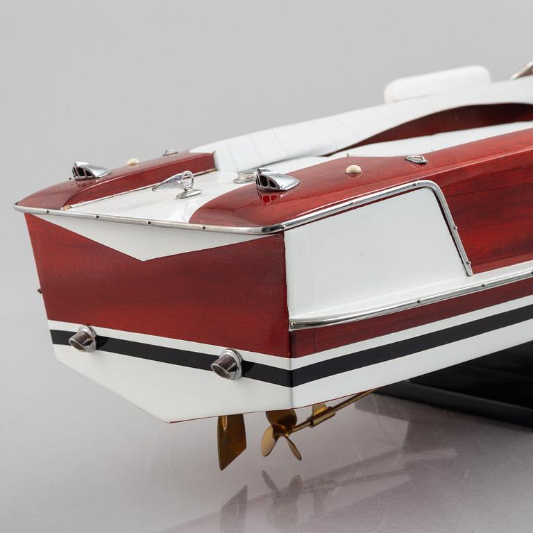 Model boat, Riva, second half of the 20th century.