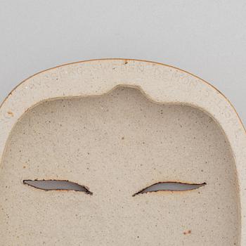Lisa Larson, a 'Demon 5' stoneware mask, Gustavsberg.