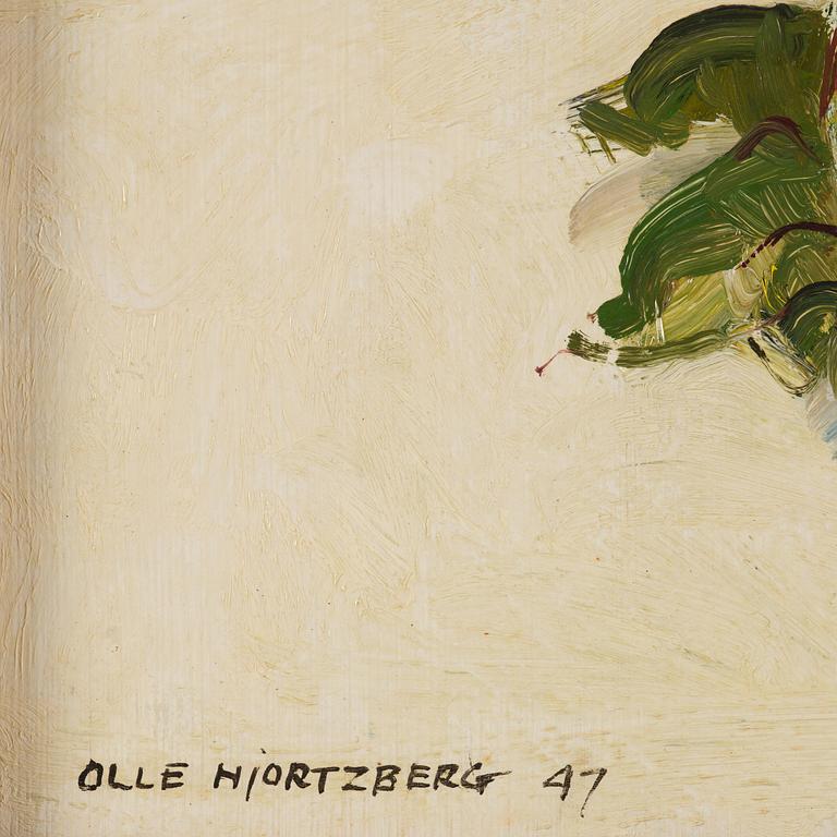Olle Hjortzberg, Still Life with Maple Leaves.