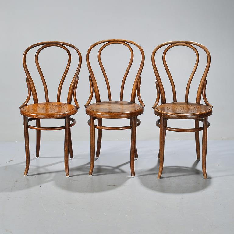 STOLAR, 3 st, Thonetmodell, 1900-talets början.