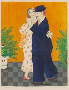 Lennart Jirlow, lithograph in colours, 1978, signed 170/310.