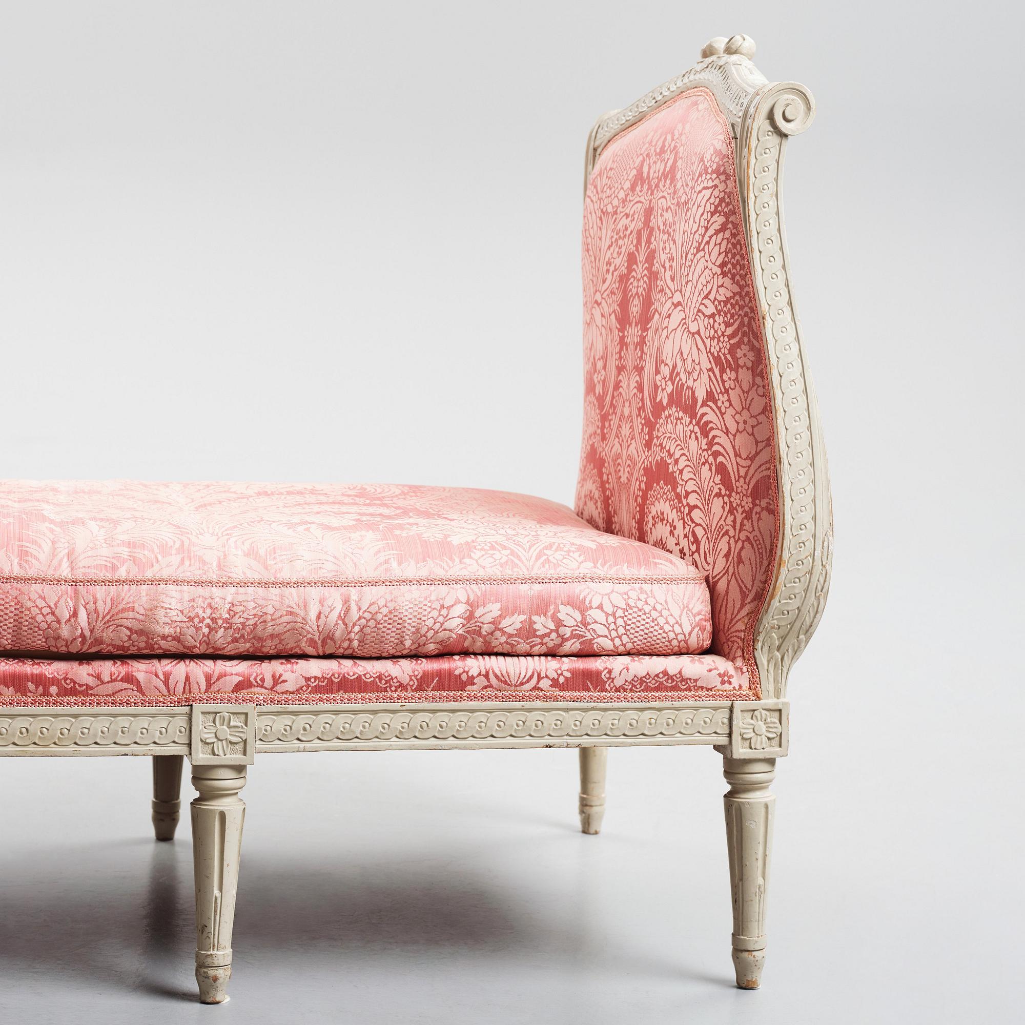 Bankettsoffa, Stockholmsarbete 1700-talets senare del, Gustaviansk.