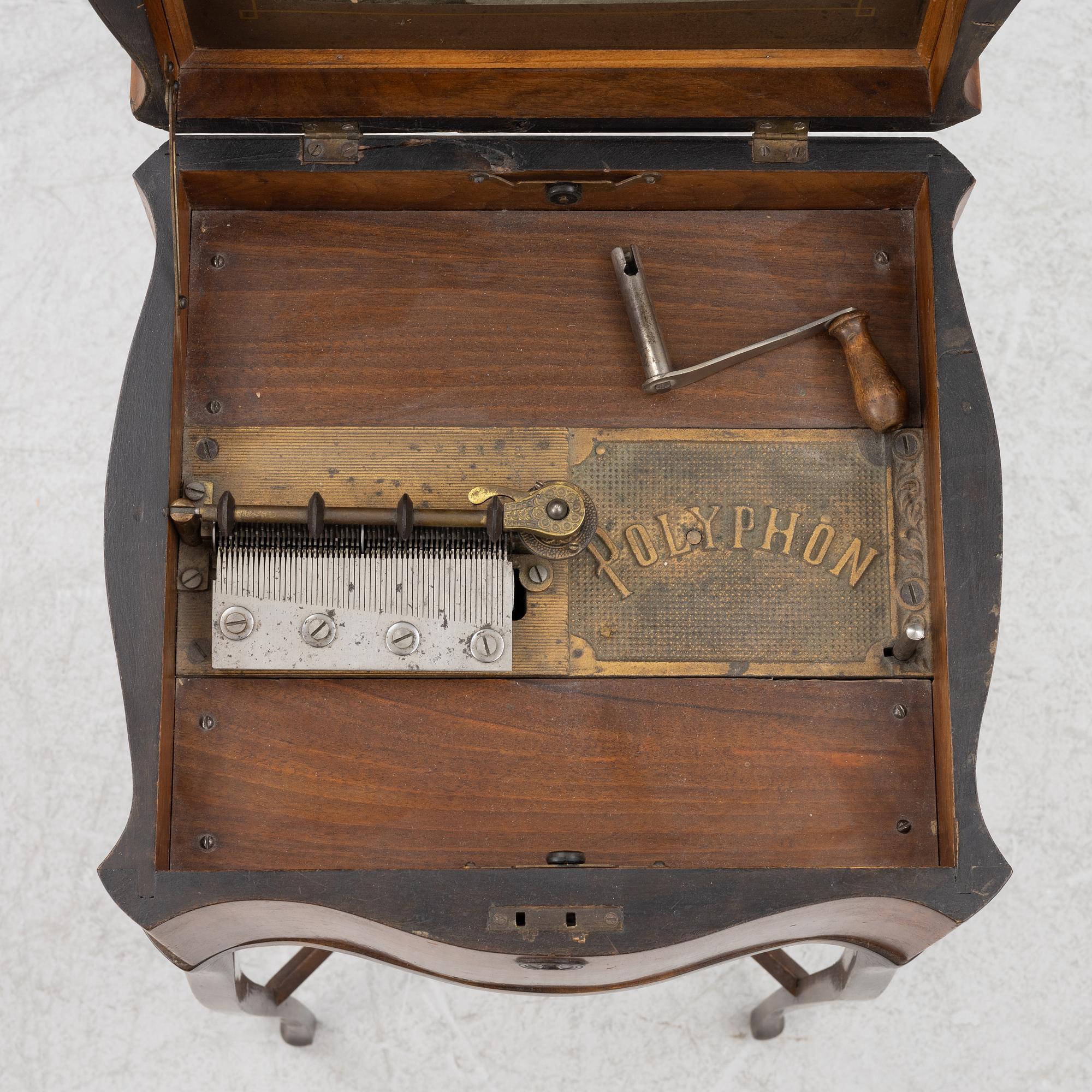 Music box, "Polyphon", Germany, early 20th century.