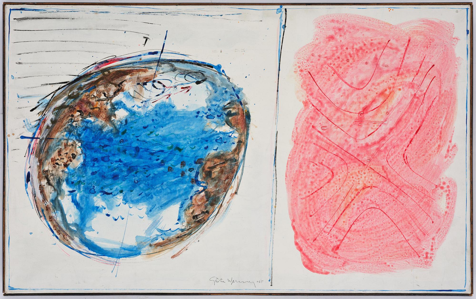 Gösta Werner, "Planet och sadelpunkt".