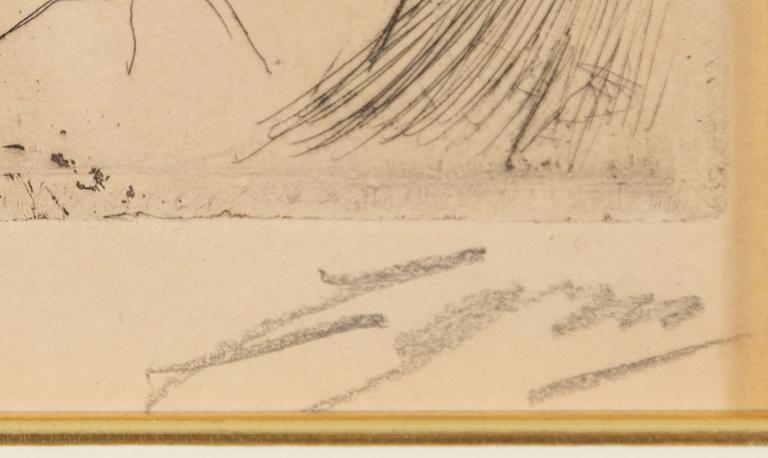 Anders Zorn, "August Saint Gaudens I".