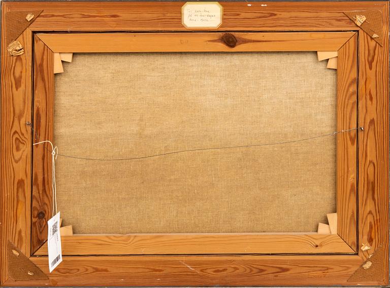 Henning Hougaard, olja på duk signerad.