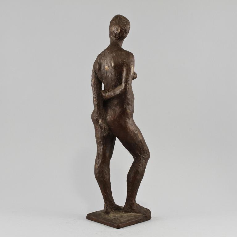 SKULPTUR, brons, monogramsignerad B.B, 1900-tal.